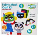 WOOPIE ART&FUN Zestaw Kreatywny Maski Filcowe Zrób to Sam 4 szt. - 013