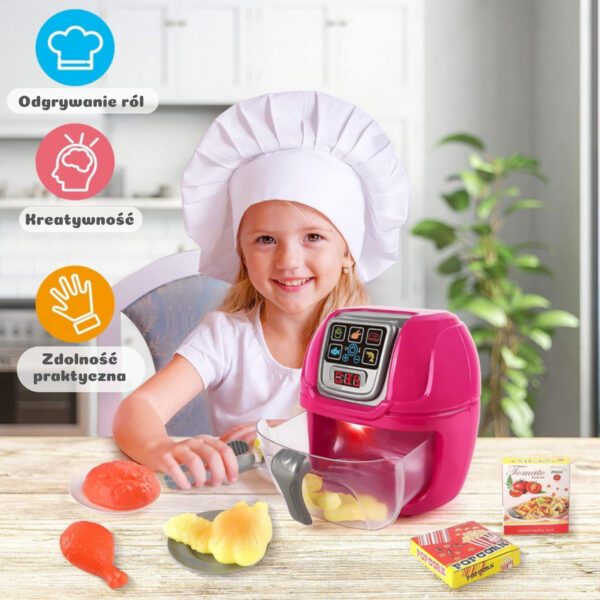 WOOPIE Air Fryer Interaktywna Frytkownica dla Małych Kucharzy - 004
