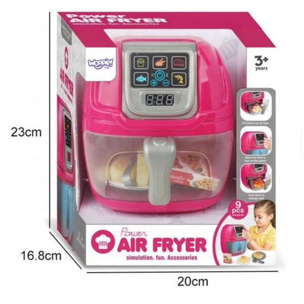 WOOPIE Air Fryer Interaktywna Frytkownica dla Małych Kucharzy - 007