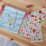 WOOPIE ART&FUN Zestaw Kreatywny Zrób Torebkę Dekorowanie Woreczka Imię Dziecka DIY - 002