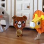 WOOPIE ART&FUN Zestaw Kreatywny Origami 3D Zrób to Sam 10 Zwierzaków - 003