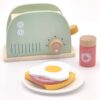 Drewniany Toster z Akcesoriami Woopie Green - Edukacyjny Zestaw FSC - 011