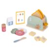 Drewniany Toster z Akcesoriami Woopie Green - Edukacyjny Zestaw FSC - 013