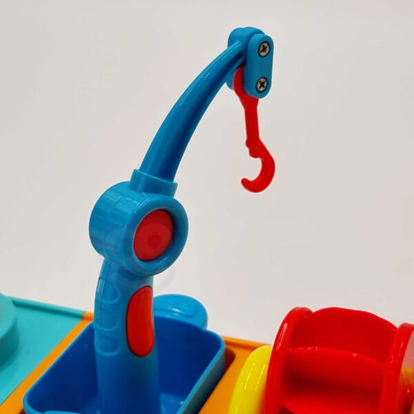 Zabawka do kąpieli statek 4w1 młynek armatka 18m+ – WOOPIE BABY - 007