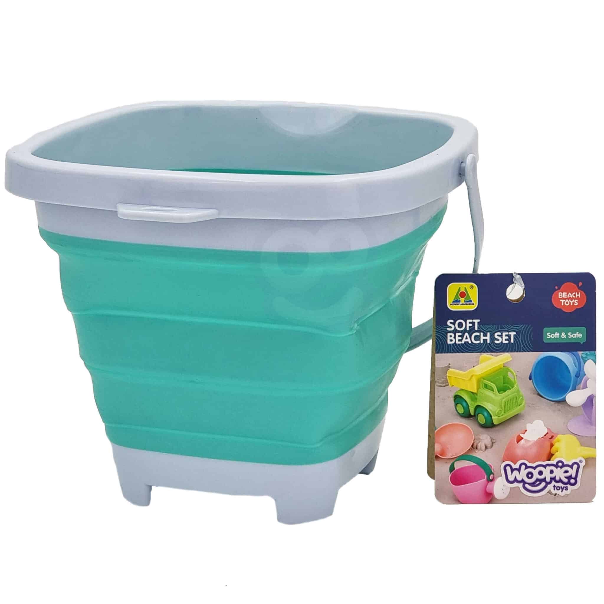 Wiaderko składane silikonowe kwadratowe 5L 3+ – WOOPIE - 001