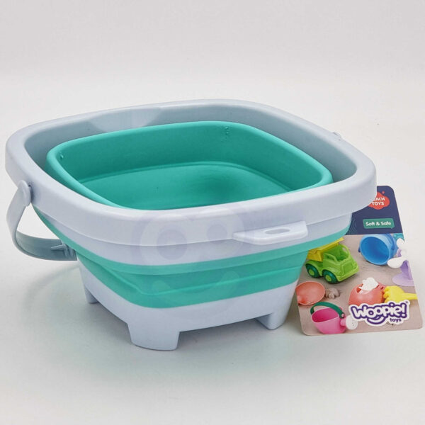 Wiaderko składane silikonowe kwadratowe 5L 3+ – WOOPIE - 002