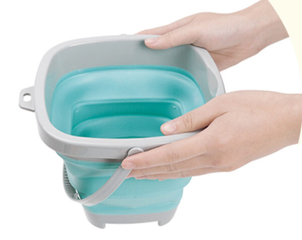 Wiaderko składane silikonowe kwadratowe 5L 3+ – WOOPIE - 005