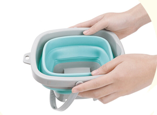 Wiaderko składane silikonowe kwadratowe 5L 3+ – WOOPIE - 007