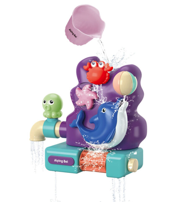 Kranik do wanny wodospad delfin rozgwiazda krab 18m+ – WOOPIE BABY - 003
