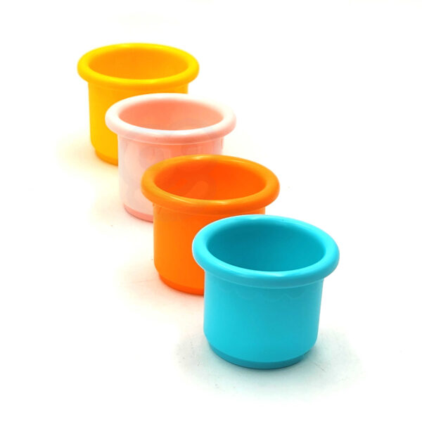 Zabawka do kąpieli statek kubeczki wieloryb 12m+ – WOOPIE BABY - 008