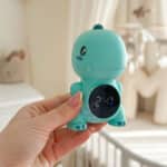 Termometr do wody Dinozaur z kolorowym wskaźnikiem 0+ - WOOPIE BABY - 004