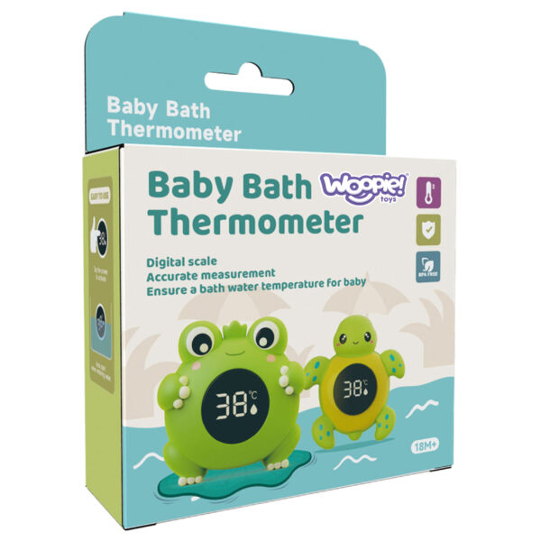 Termometr do kąpieli Żółwik z kolorowym wskaźnikiem 0+ - WOOPIE BABY - 006