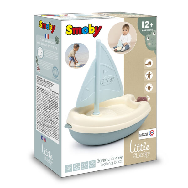 Ekologiczna żaglówka z bioplastiku do kąpieli 12m+ – Smoby - 004