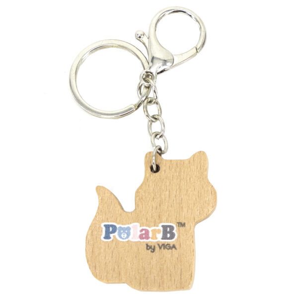 VIGA PolarB Drewniany Breloczek Lis Brelok - 002