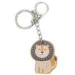VIGA PolarB Drewniany Breloczek Lew Brelok - 001