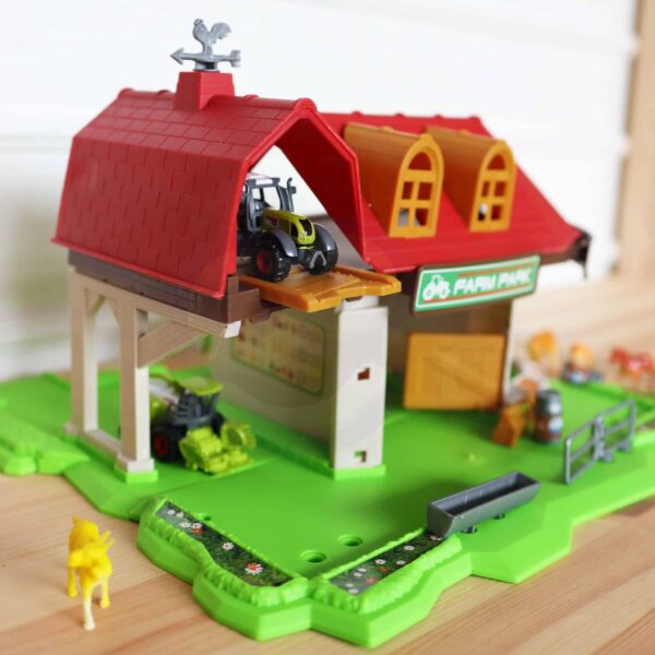 WOOPIE Zestaw Farma Zagroda Traktory + Figurki 42 el. - 005