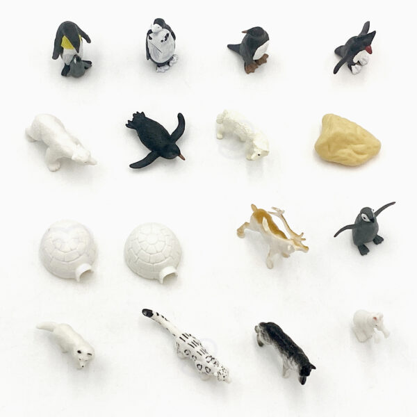 WOOPIE Zestaw Figurki Zwierzęta Arktyczne 16 szt. - 007