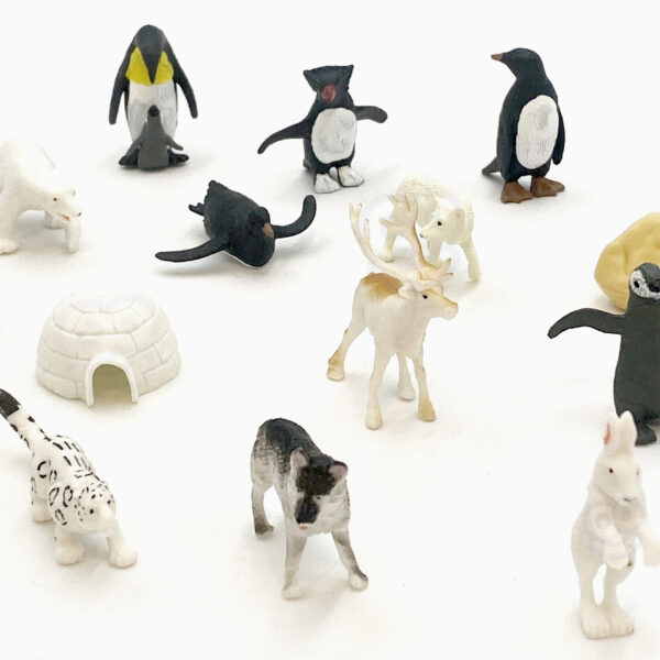 WOOPIE Zestaw Figurki Zwierzęta Arktyczne 16 szt. - 008