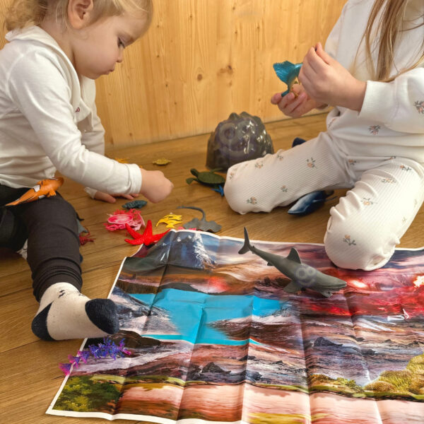 WOOPIE Zestaw Figurki Zwierzeta Morskie 33 el. - 004