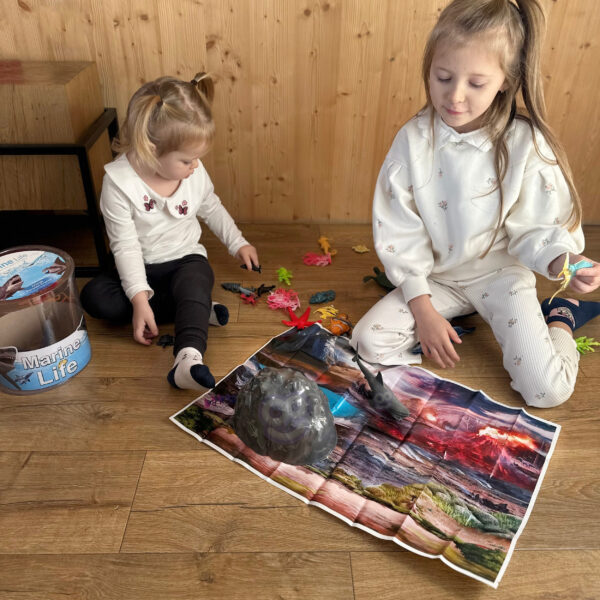 WOOPIE Zestaw Figurki Zwierzeta Morskie 33 el. - 008