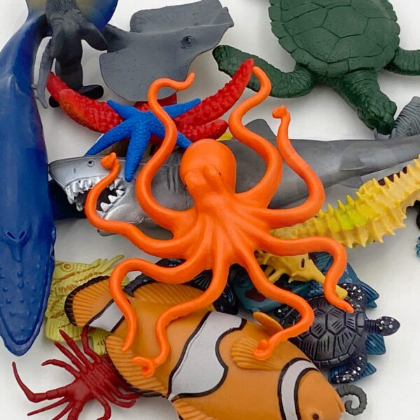 WOOPIE Zestaw Figurki Zwierzeta Morskie 33 el. - 012