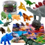 WOOPIE Zestaw Figurki Dinozaury 34 szt. - 001