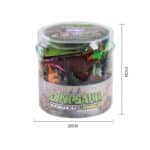 WOOPIE Zestaw Figurki Dinozaury 34 szt. - 010