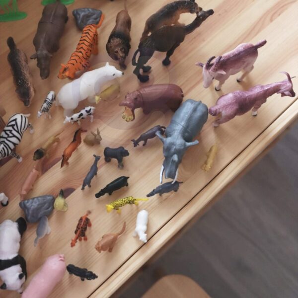 WOOPIE Zestaw Figurki Zwierzęta XXL 58 szt. - 003