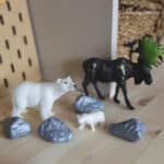 WOOPIE Zestaw Figurki Zwierzęta XXL 58 szt. - 004