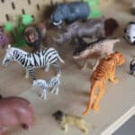 WOOPIE Zestaw Figurki Zwierzęta XXL 58 szt. - 006