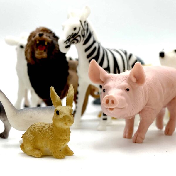 WOOPIE Zestaw Figurki Zwierzęta XXL 58 szt. - 012
