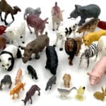 WOOPIE Zestaw Figurki Zwierzęta XXL 58 szt. - 014