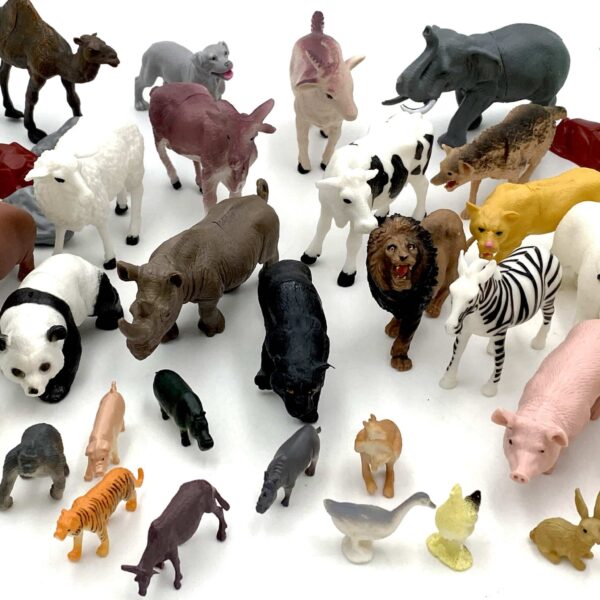 WOOPIE Zestaw Figurki Zwierzęta XXL 58 szt. - 014