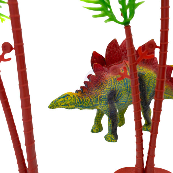 WOOPIE Zestaw Figurki Dinozaury 16 el. + Mata + Kuferek - 012