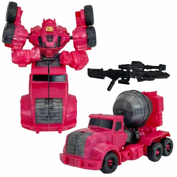 WOOPIE Roboty Transformujące Zestaw 4w1 Samochody Bojowe - 002