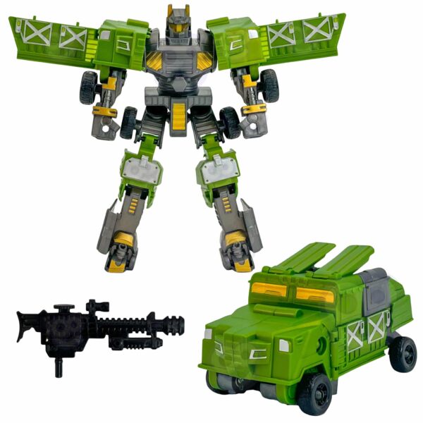 WOOPIE Roboty Transformujące Zestaw 4w1 Samochody Bojowe - 003