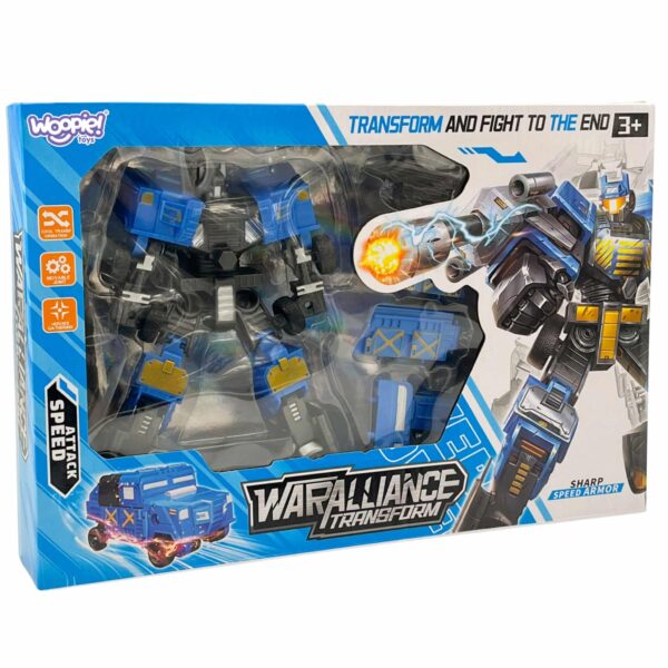 WOOPIE Robot Transformujący 2w1 Pojazd Bojowy - 005