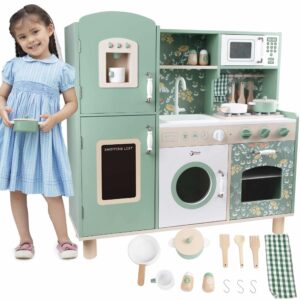 Drewniana Kuchnia Vintage Classic World – Edukacyjny Zestaw XL