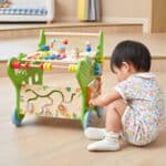 VIGA Drewniany Pchacz Edukacyjny Krokodylek 12w1 - 006