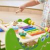 VIGA Drewniany Pchacz Edukacyjny Krokodylek 12w1 - 010