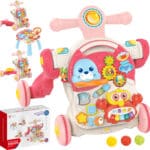WOOPIE BABY Pchacz Chodzik Stolik Edukacyjny Hulajnoga Jeździk 4w1 - 001