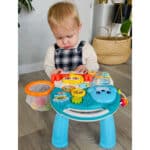 Pchacz chodzik stolik edukacyjny hulajnoga jeździk 4w1 - Woopie Baby - 003