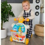 Pchacz chodzik stolik edukacyjny hulajnoga jeździk 4w1 - Woopie Baby - 005