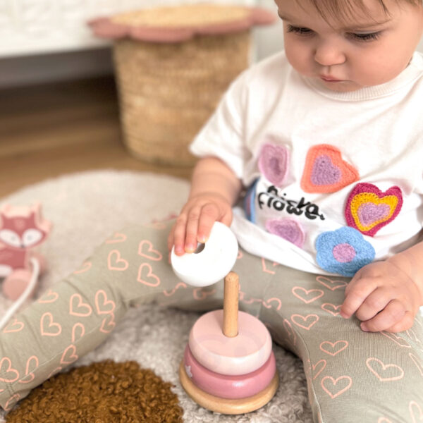 VIGA PolarB Zestaw Lisek Drewniana Piramidka + Lisek do Ciągnięcia - 003