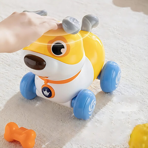 WOOPIE Interaktywny Piesek 2w1 Pchacz Szczekający 360° 6m+ - 011