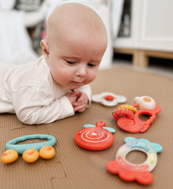 WOOPIE BABY Zestaw Gryzaków Grzechotek Sensorycznych - 002