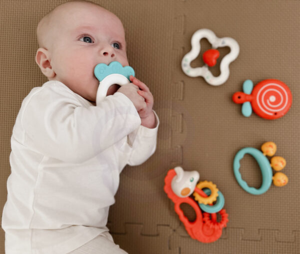 WOOPIE BABY Zestaw Gryzaków Grzechotek Sensorycznych - 003