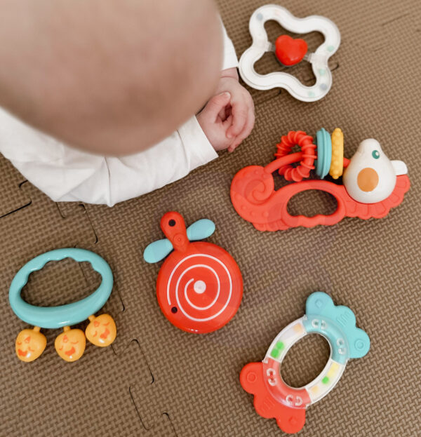 WOOPIE BABY Zestaw Gryzaków Grzechotek Sensorycznych - 004