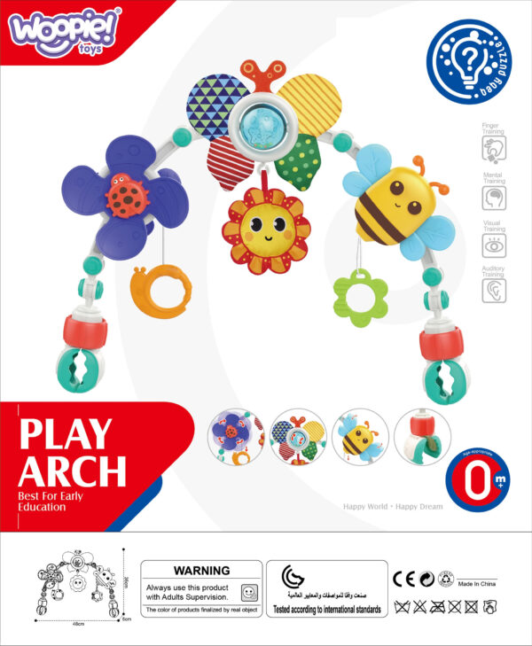 WOOPIE BABY Pałąk Łuk Zawieszka do Łóżeczka Wózka Fotelika - 015