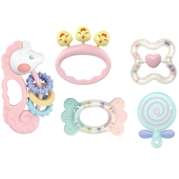 WOOPIE BABY Zestaw Gryzaków Grzechotek Sensorycznych - 003